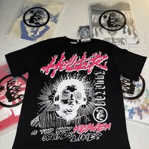 Hellstar Studios Sounds Like Heaven T-Shirt Black Graphic Kids T-Shirt